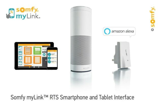 how to set up Somfy myLink