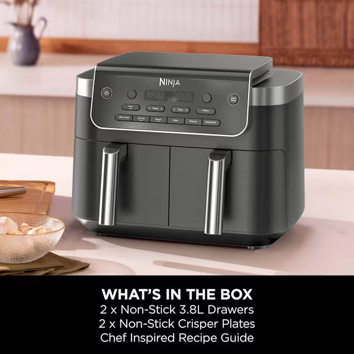 Ninja 7.6L DualZone 2-Drawer Air Fryer | DZ801UK