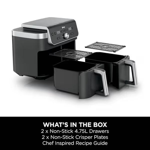 Ninja 9.5L DualZone 2-Drawer Air Fryer | DZ901UK