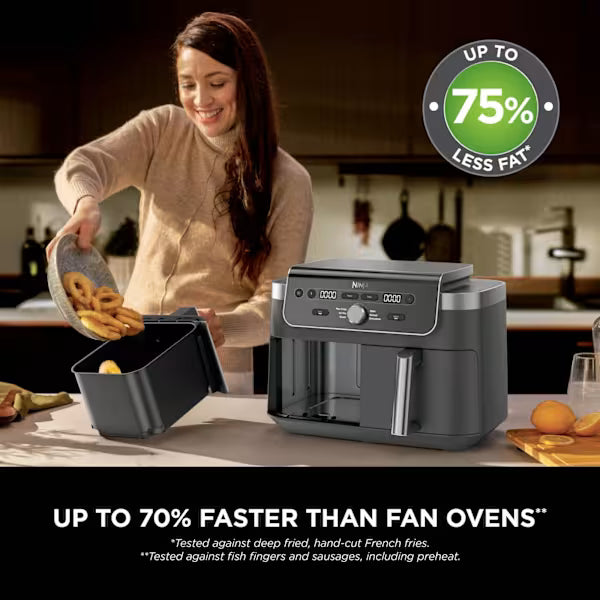Ninja 9.5L DualZone 2-Drawer Air Fryer | DZ901UK