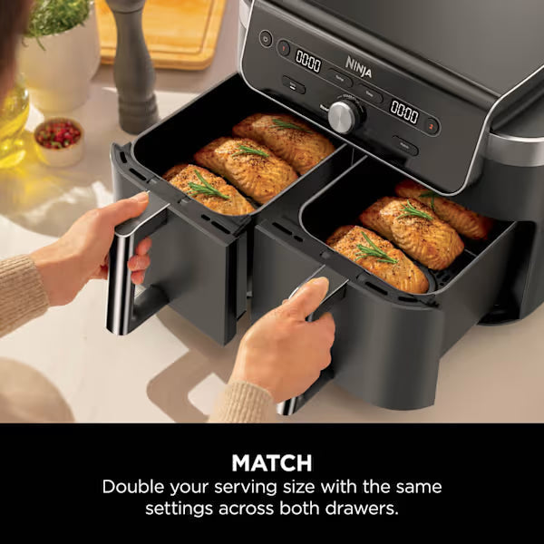 Ninja 9.5L DualZone 2-Drawer Air Fryer | DZ901UK