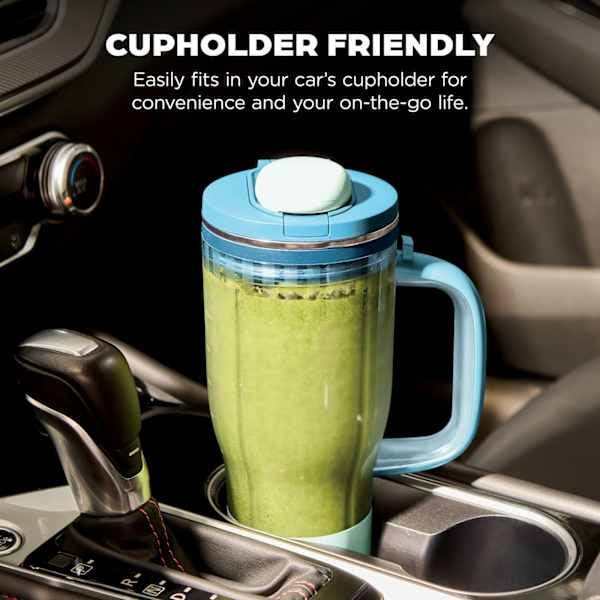 Ninja BlendBOSS 1100W Tumbler Blender - Blue Raspberry | DB351UKBL from Ninja - DID Electrical