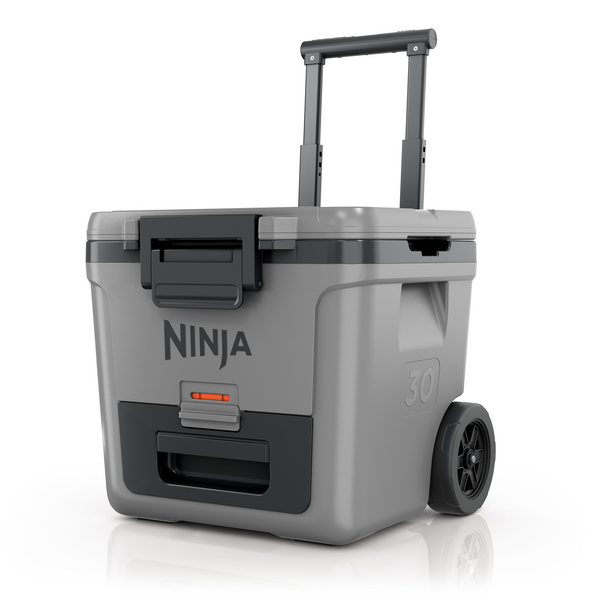Ninja FrostVault 28L Wheeled Cooler with Dry Zone - Slate Grey | FB230UKGY