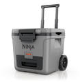 Ninja FrostVault 28L Wheeled Cooler with Dry Zone - Slate Grey | FB230UKGY