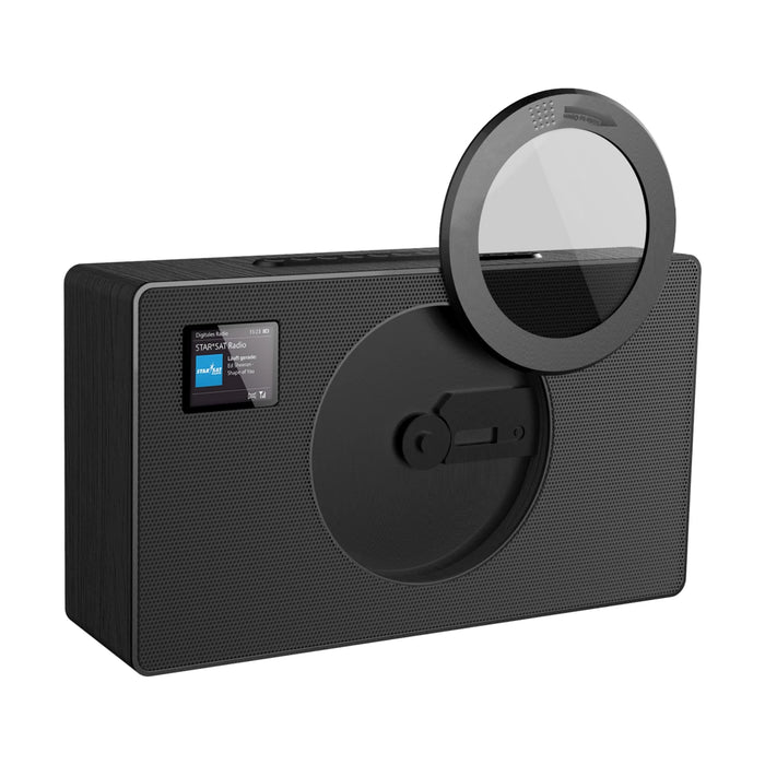 Oakcastle All in One Micro Bluetooth HiFi System - Black | 1000003121