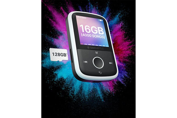 Oakcastle MP250 Pocket Bluetooth MP3 Player - Black | 1000003152