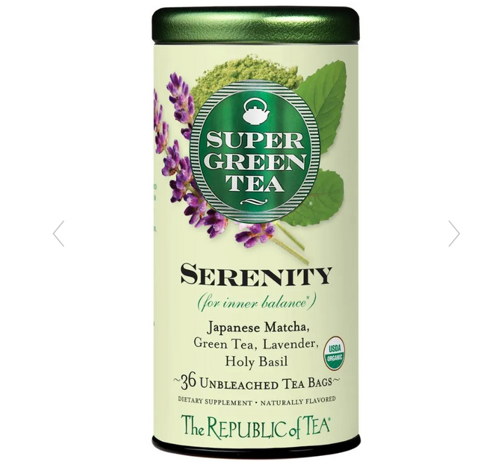 Organic Serenity SuperGreen Tea - The Republic of Tea