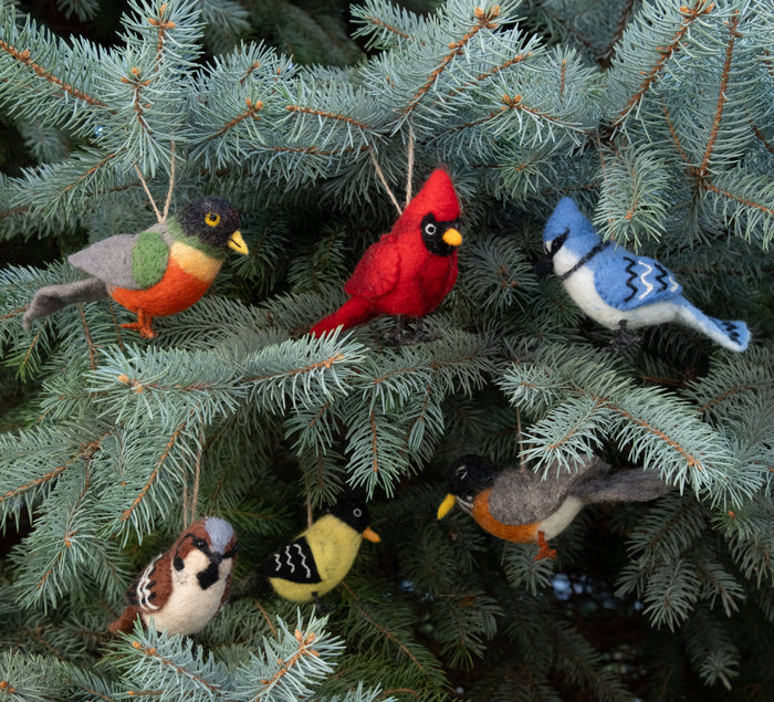 Ornament - Felt Bird