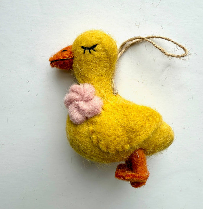 Ornament - Felt Duck