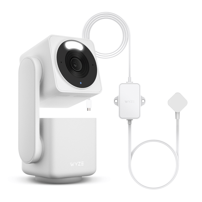 Wyze Pan v4 Outdoor Bundle: 4K Ultra HD Quality, 360 Pan & 180 Tilt, Google-Feed, Wyze Daily Deal