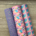Pastel Fluffy Donuts Set