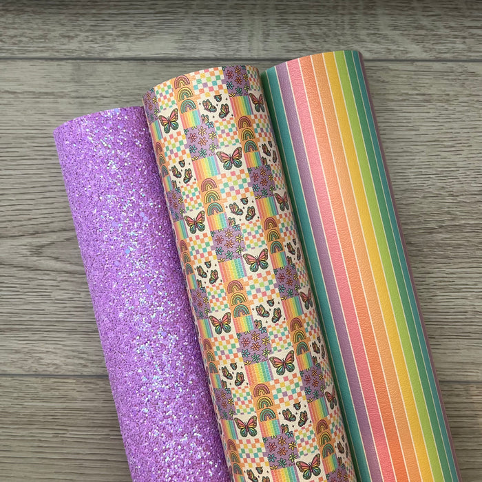 Patchwork Rainbows Set