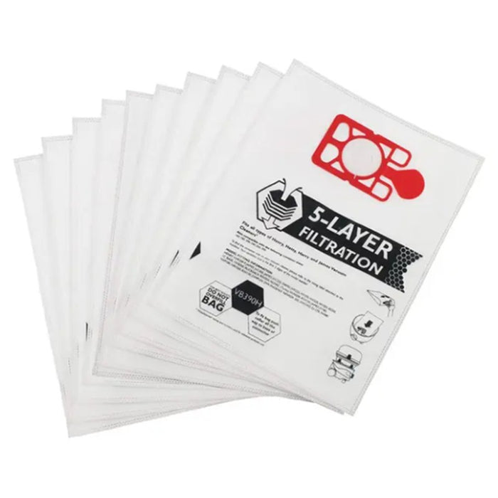 Paxanpax Henry SMS Vacuum Cleaner Dust Bag Pack of 10 - White | 46-VB-390H10 from Paxanpax - DID Electrical