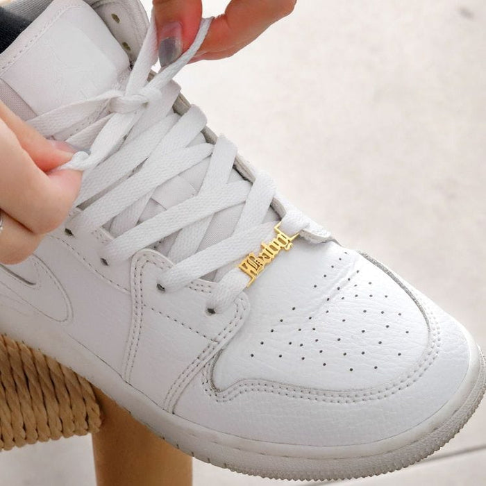 Personalized Shoelace Buckles For Nike/Adidas Anklet MelodyNecklace