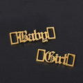 Personalized Shoelace Buckles For Nike/Adidas Gold Anklet MelodyNecklace