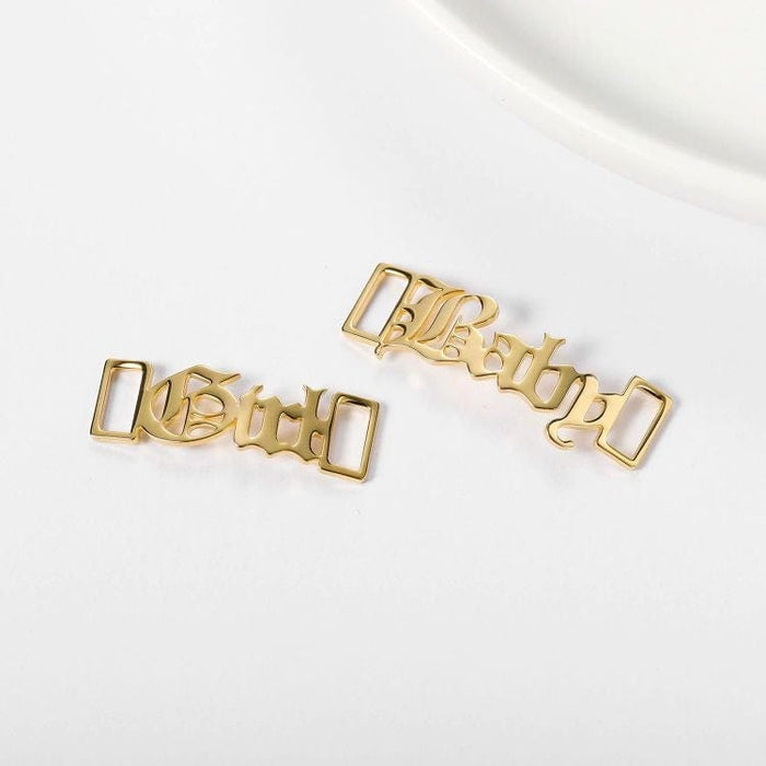 Personalized Shoelace Buckles For Nike/Adidas Anklet MelodyNecklace