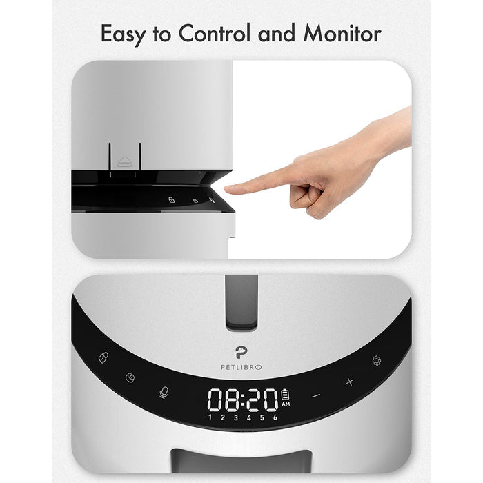 Petlibro Granary 3L Automatic Feeder - White | PL-AF005-91W from Petlibro - DID Electrical