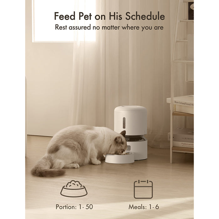 Petlibro Granary 3L Automatic Feeder - White | PL-AF005-91W from Petlibro - DID Electrical