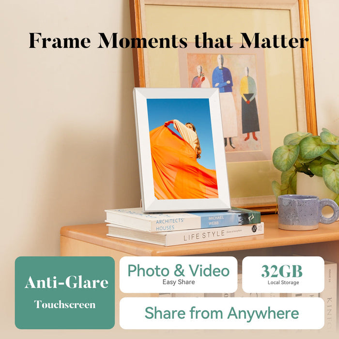 Pexar 10.1" Digital Photo Frame - Terra | PX-101TGRYGL