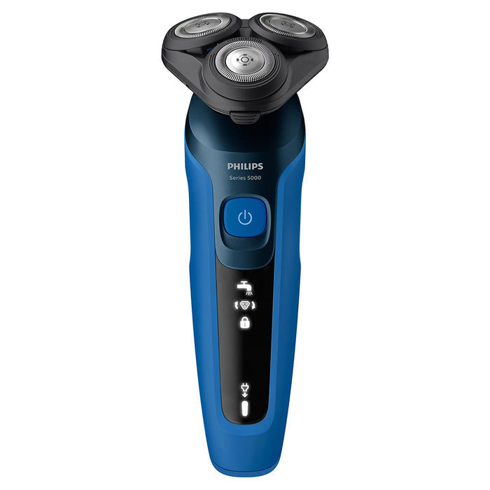 Philips Shaver Series 5000 Wet & Dry Electric Shaver - Dark Royal Blue | S5466/17 from Philips - DID Electrical
