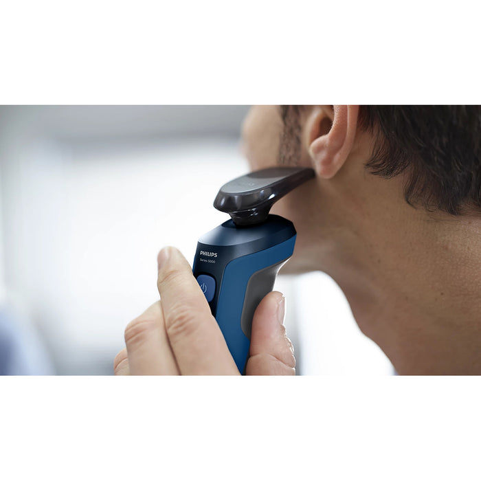 Philips Shaver Series 5000 Wet & Dry Electric Shaver - Dark Royal Blue | S5466/17 from Philips - DID Electrical