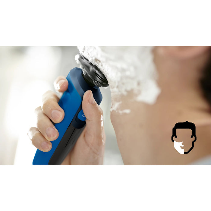 Philips Shaver Series 5000 Wet & Dry Electric Shaver - Dark Royal Blue | S5466/17 from Philips - DID Electrical