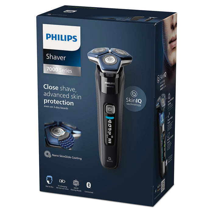 Philips Shaver Series 7000 Wet & Dry Electric Shaver - Ink Black | S7886/35 from Philips - DID Electrical