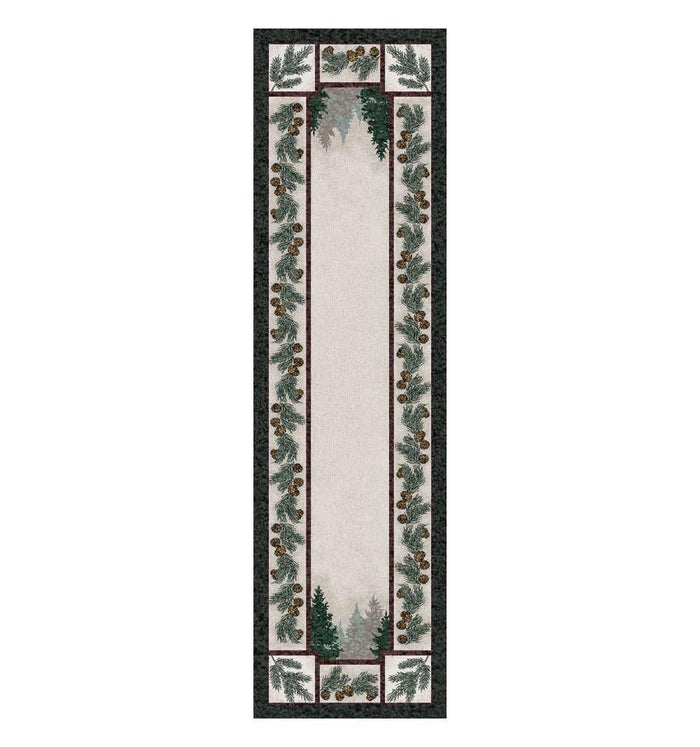 Forest Pine Maize Floor Runner - Made in the USA - Your Western Decor