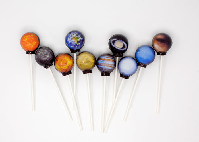 pluto in a lollipop
