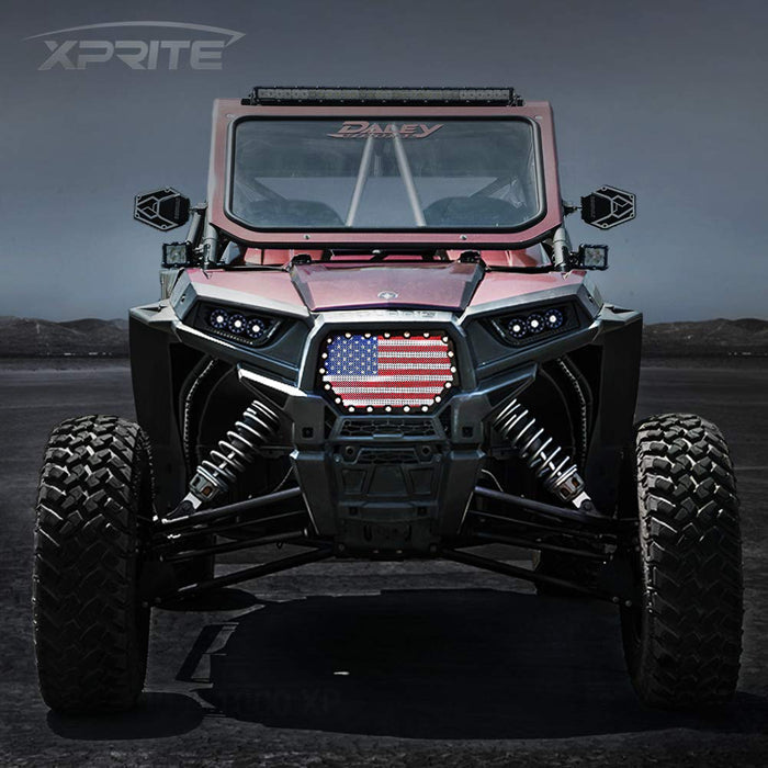 Polaris RZR Black Steel Mesh Grille for 2014-2018 Polaris RZR S 900 & XP 1000