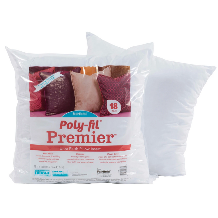 Poly-Fil 18"x18" Premiere Pillow Insert