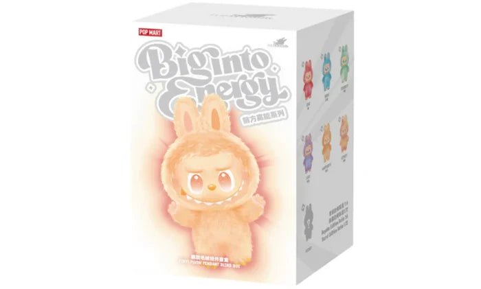Pop Mart Labubu The Monsters Big into Energy Series Vinyl Plush Pendant (BLINDBOX 1 szt.) Labubu Labubu
