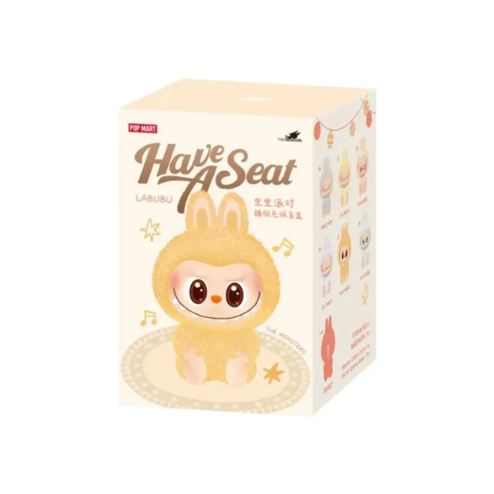 Pop Mart Labubu The Monsters Have a Seat Vinyl Plush Case Sealed (BLINDBOX) Labubu Labubu