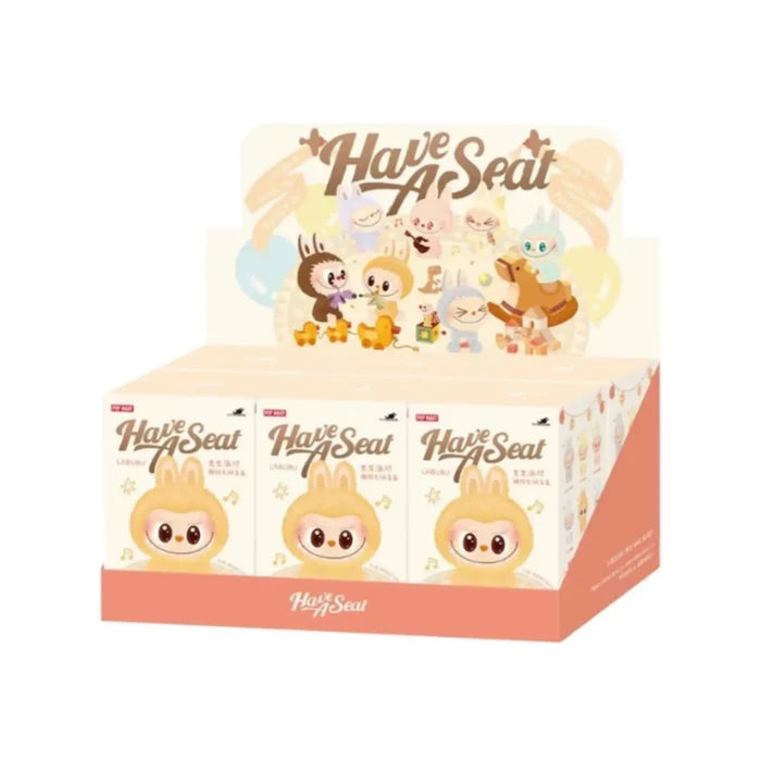 Pop Mart Labubu The Monsters Have a Seat Vinyl Plush Case Sealed (BLINDBOX) Labubu Labubu