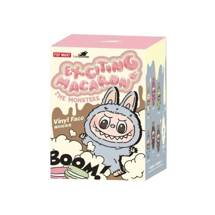 Pop Mart Labubu The Monsters Tasty Macarons Vinyl Face (BLINDBOX) Labubu Labubu