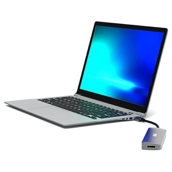 Port Connect 4K USB-C Docking Station with 100W Power Delivery - Grey | 900162 from Port Connect - DID Electrical