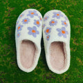 PURPLE LILAC SLIPPERS