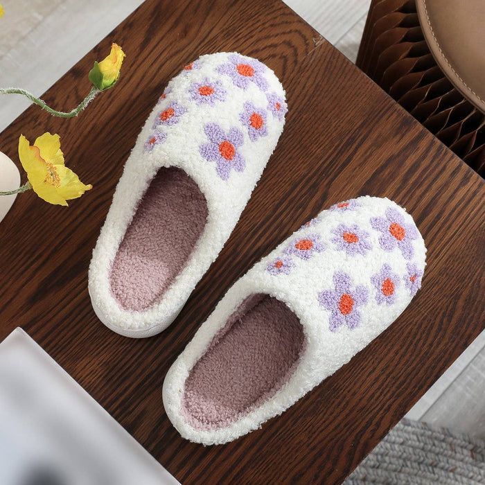 PURPLE LILAC SLIPPERS