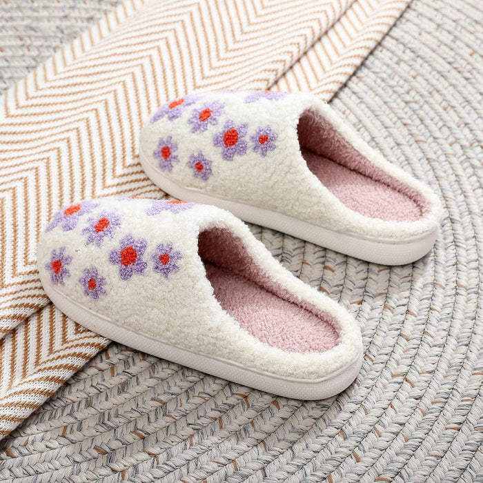PURPLE LILAC SLIPPERS