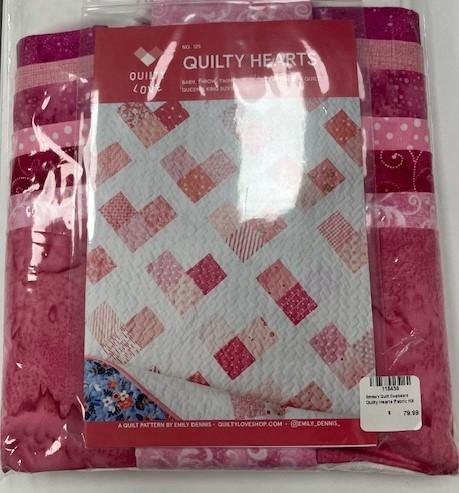 Quilty Hearts Fabric Kit