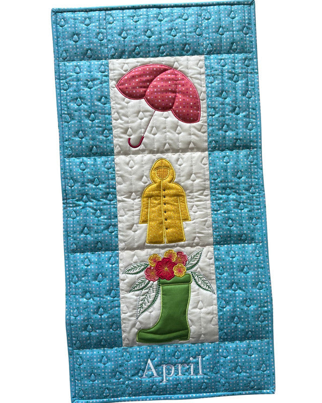 Rain Showers Wall Hanging - April Digital Download