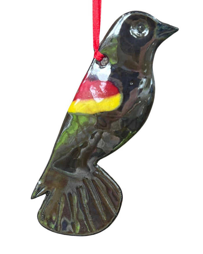 Red-Winged Blackbird Ornament