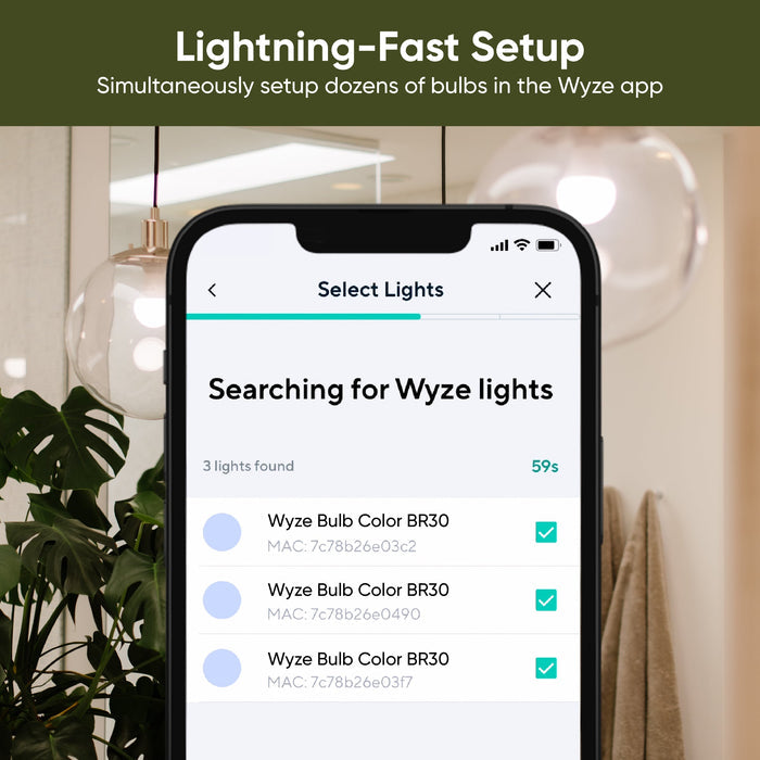 Wyze Bulb Color BR30 -- Refurbished ---- LPBR30C -- Wyze Labs, Inc.
