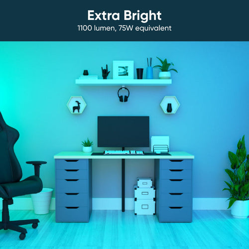 Wyze Bulb Color offers 1100 lumens and 16M color options for a smart lighting experience.