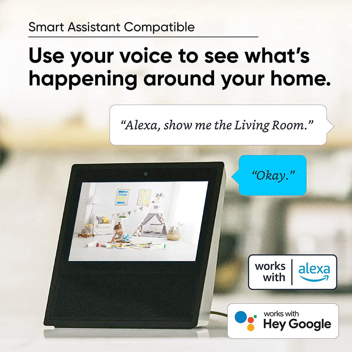 The Wyze Cam Pan v2 is a 1080p smart camera that can pan, tilt, and zoom. It is designed to help keep an eye on your home.