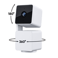 Wyze Cam Pan v3 - 360 Panoramic View - Outdoor Security Basic - White - Refurbished