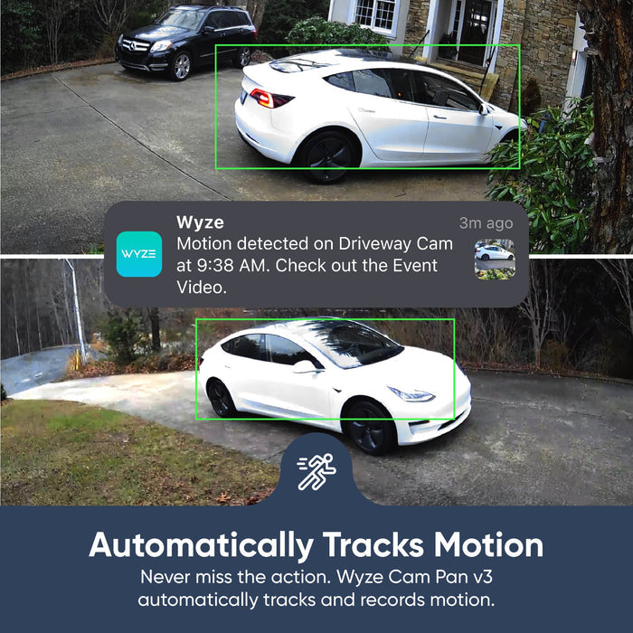 Wyze Cam Pan v3 is a redesigned indoor/outdoor, 360 pan and 180 tilt security camera.