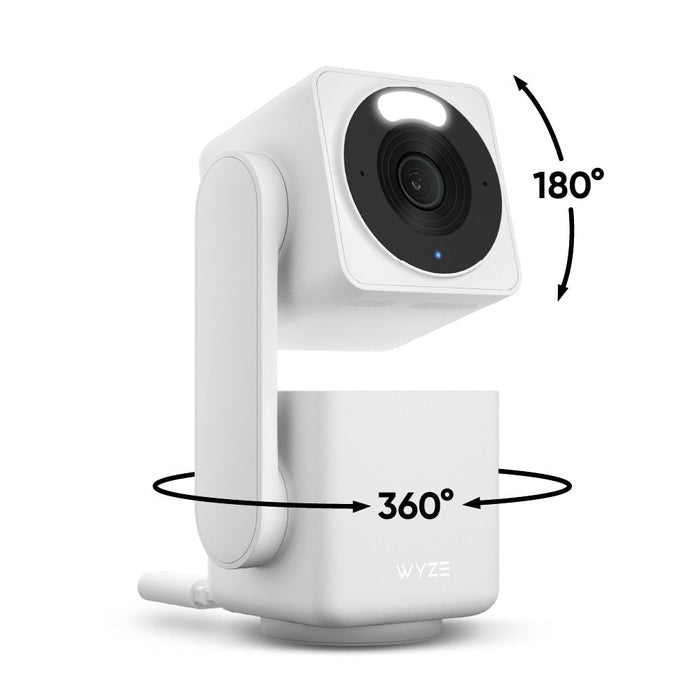 Wyze Cam Pan v4: 360 pan & 180 tilt 4K Ultra HD Quality