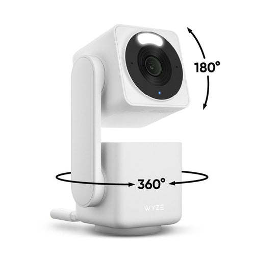 Wyze Cam Pan v4: 360 pan & 180 tilt 4K Ultra HD Quality
