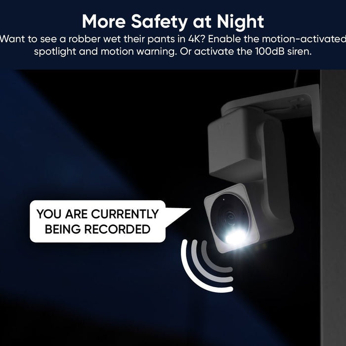 Wyze Cam Pan v4 is a 360 pan and 180 tilt camera that offers 4K Ultra HD Quality.